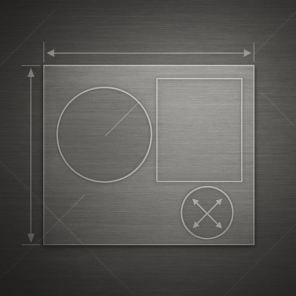 Planning sketch and layout reference