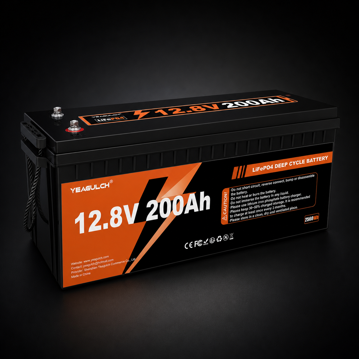 12V 200Ah LiFePO4 Battery product photo