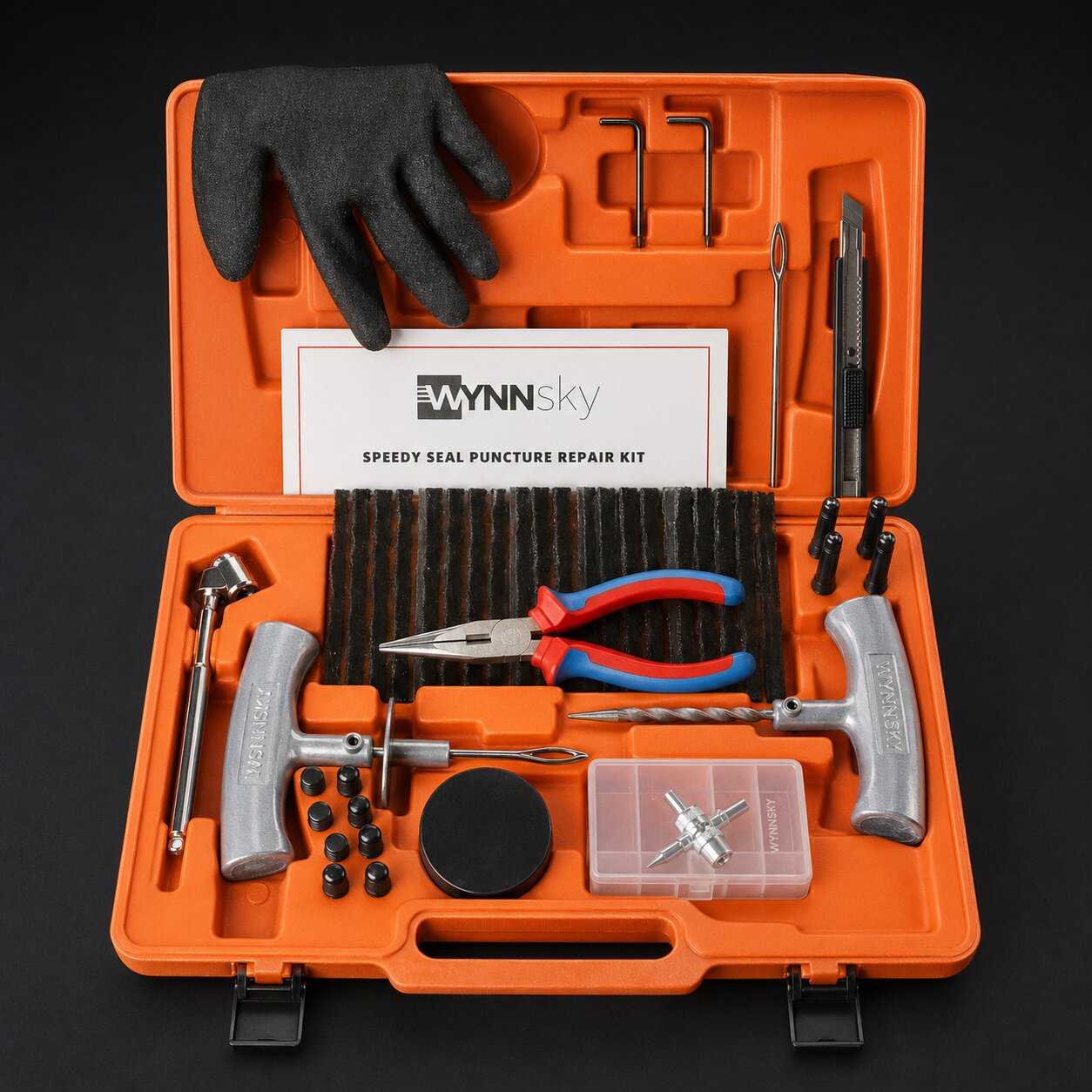 WYNNsky heavy duty tire repair kit product photo
