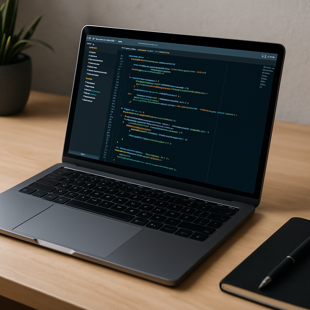 Empire Metal Products website — homepage hero on laptop